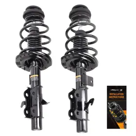 Sg86n9 Maxpeedingrods Front Struts With Coil Spring For 2013-2015 Chevy Camaro 3.6l V6 Lt/ls Convertible