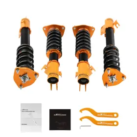 Sj01v5 Maxpeedingrods 24 Way Adjustable Coilovers For Subaru Impreza Wrx 02-07 Gd Forester 03-08 Sg