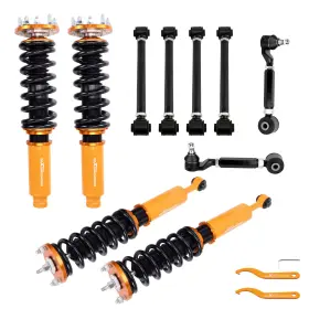 Sm8cxb Maxpeedingrods 4 X Coilovers Shocks Struts And 6 Rear Camber Control Arm For Acura Tl 2004-2008