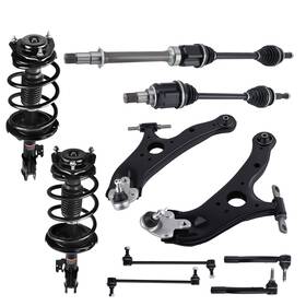 Maxpeedingrods Tg976k Front Lower Control Arms Cv Axle Shaft Struts 10pcs For Toyota Sienna 2011-2014