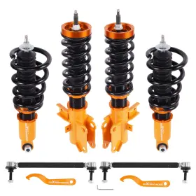 Up5sw2 Maxpeedingrods Coilover 24 Level Damper Suspension For Chevrolet Camaro 2010-15