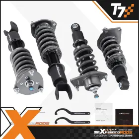 W6am2l Maxpeedingrods 24 Way Damper Adjustable Coilovers For Mazda Rx-8 Rx8 Se3p 04-11