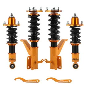 Wc05t9 Maxpeedingrods Adjustable Coilover Suspension Kit For Honda Civic 2001-2005