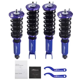 Xg4brp Maxpeedingrods Coilover Shocks Springs Absorbers Kit For Nissan 300zx Z32 1990-1996