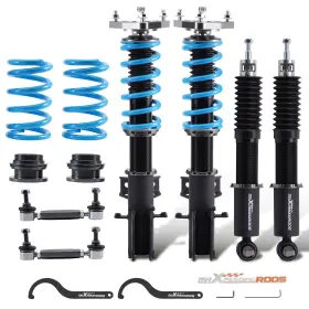 Xpt96d Maxpeedingrods 24 Way Adjustable Coilovers Struts Kit For Ford Mustang 2015-2023