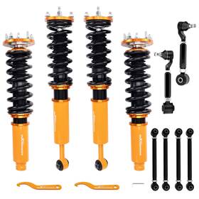 Maxpeedingrods Xq9vyb 24 Ways Adj. Coilover Set For Honda Accord 03-07 6 Pcs Rear Camber Arms