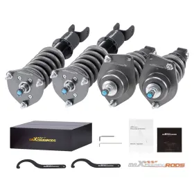 Yed6xl Maxpeedingrods T7 Coilovers 24 Way Damper Lowering Kit For Mazda Rx-8 Se3p 04-11