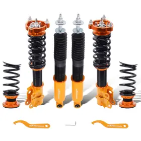 Zq4won Maxpeedingrods 24 Levels Damper Adjustable Coilovers Struts Shocks Kit For Honda Civic 06-11