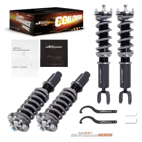 Zqkg92 Maxpeedingrods 24 Step Damper Coilovers Suspension Kit For Honda Accord 08-12 Acura Tsx 09-14