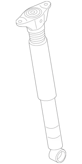 Gjy9-28-910a Mazda Genuine Shock Absorber