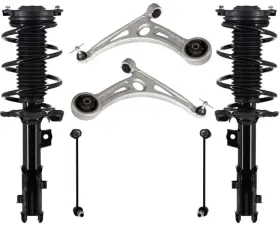 1334490l Medallion Auto Parts For Kia Niro 2017-2022 Front Struts With Coil Spring Lower Control Arms And Links
