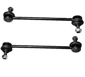 177425 Medallion Auto Parts Front Stabilizer Sway Bar End Link Pair Set For 04-14 Picanto 11-14 I10