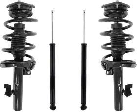 205019 Medallion Auto Parts Front Complete Struts With Coil Spring And Rear Shocks For Volvo C30 2007-2013