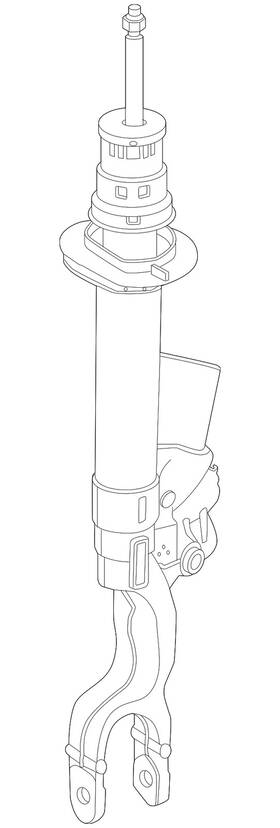 Mercedes-benz 236-320-55-02 Genuine Mercedes-benz Suspension Strut