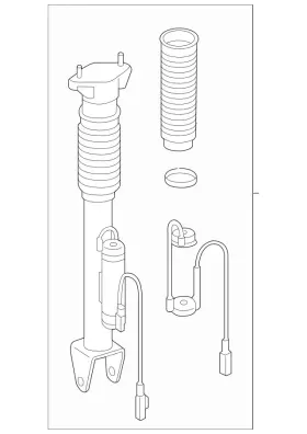 292-320-17-00-64 Mercedes-benz Genuine Shock Absorber