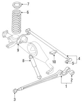 Mitsubishi Mr353811 Genuine Shock Absorber