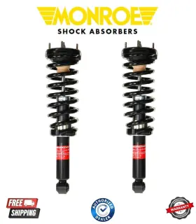 171367l-171367r Monroe 2 Rear Suspension Strut And Coil Spring-quick-strut Fits 00-02 Jaguar S-type