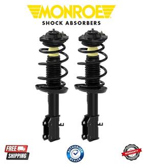Monroe 173060-173061 Front L/r Suspension Strut And Coil Spring-quick-strut For 16-17 Chevy Cruze