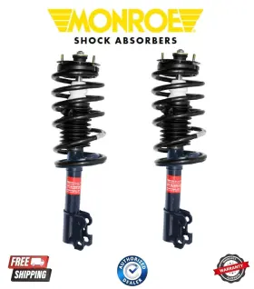 181924 Monroe Front L/r Suspension Strut And Coil Spring-roadmatic Fits 93-01 Saturn Sw Wagon