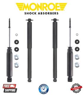 Monroe 210186-210187 Complete Kit Front And Rear Shock Restore For 87-96 Dodge Dakota 4wd