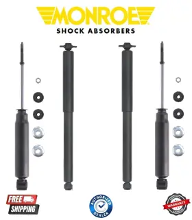 210186-210187 Monroe Complete Kit Front And Rear Shock Restore For 87-96 Dodge Dakota 4wd