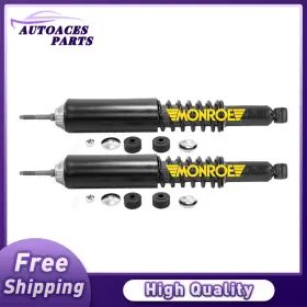 555010 Monroe 2 Magnum Rv Left Right Rear Shocks Absorbers Struts Coil Springs For Ford