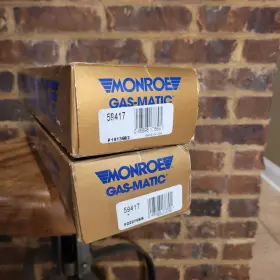 59417 Monroe Qty 2 Gas Matic Shock Absorbers Rear For Select Chevy Buick Gmc