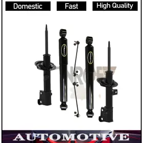 37377 Monroe 73043 73042 Oem Front Strut And Rear Shock With Sway Bar For 2013-2018 Kia/hyundai