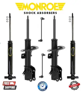 73059-37378-gk80252 Monroe Complete Front Strut And Rear Shock-oespectrum With Sway Bar For 15-24 Ford Edge