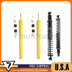 7ats230629496093 Monroe For Dodge Ram 2500 4.7l 4wd 2002 3x Shock Absorber Front Rear