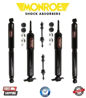 911186-911187-gk80821 Monroe Complete Front And Rear Shock With Sway Bar Fits 06-08 Dodge Ram 1500 Pickup Rwd