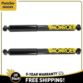 911512 Monroe Set-ts37166-r Shock Set Of 2 Rear Driver And Passenger Side For Chevy Pair