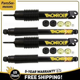 Monroe Annfzpc20260210-598 Front And Rear Shock For 2002-2005 Cadillac Escalade 5.3l