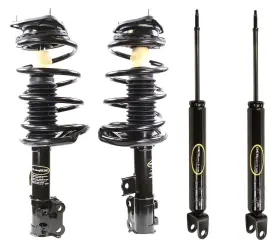 Autofix03072025aa0360 Monroe Front Strut Coil Springs And Rear Shock Absorbers Kit For Elantra 2007-2010