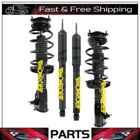 Monroe Bpbmotowld040725su1320 Front Strut And Rear Shock Fits 2006-2011 Honda Civic 2.0l Coupe