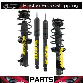 Bpbmotowld040725su1320 Monroe Front Strut And Rear Shock Fits 2006-2011 Honda Civic 2.0l Coupe
