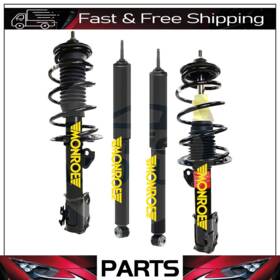 Monroe Bpspdmotowld040725su1687 Front Strut And Rear Shock Fits 2006-2011 Toyota Yaris