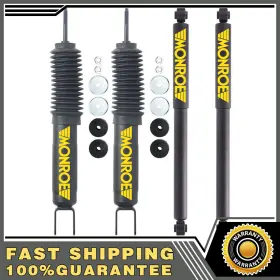 Fzautolk202408024a1950 Monroe 4xmonroe Shocks Struts For 1999-2006 Chevy Silverado 1500 4wd