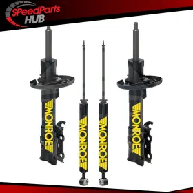 Fzpcprespe20251107-891 Monroe Front And Rear Oe Struts Shocks For 2014-2019 Ford Fiesta Lifetime Warran