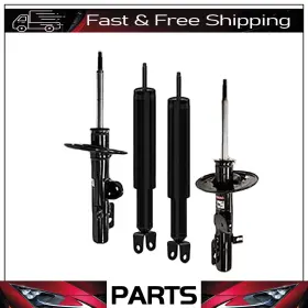 Lapa040725autose1475 Monroe Front Strut And Rear Shock Fits 2009-2012 Lincoln Mkt/ford Flex