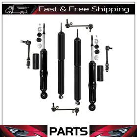 Lapa040725autose2147 Monroe Front Strut And Rear Shock With Sway Bar Fits 2000-2006 Toyota Tundra 2wd Lapa040725autose2147 Monroe Front Strut And Rear Shock With Sway Bar Fits 2000-2006 Toyota Tundra 2wd