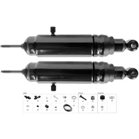Ma805 Monroe Set Of 2 Shock Absorber And Strut Assemblies New For Chevy Ltd Pair
