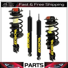 Monroe Motcapsmotowld040725su0210 Fits 2004-2012 Chevy Malibu Front Strut And Rear Shock