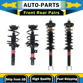 Motowld052025b00994 Monroe 4x Strut Coil Spring Kit Front Rear Mon For 13-15 Honda Accord L4 2.4l-z105