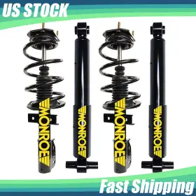 Outpzb260123mon1220a Monroe Front Struts Coil Springs And Rear Shocks Kit For Buick Chevy Gmc Acadia