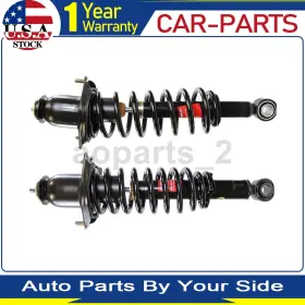 Aoparts250904119857 Monroe Shocks & Struts Rear Complete And Coil Springs Fits 2009 2010 Toyota Matrix