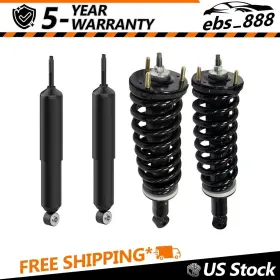 E38hbxv420250322103243c Monroe Shocks & Struts Front And Rear Shock Absorber Fits 2000 2001 2002 2003 2004 2005 Toyota Tundra