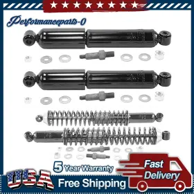 Fzpmo20251105-1111 Monroe Shocks & Struts Front Rear Absorbers 4pcs For 1973-1986 Chevrolet C20 Suburban 5.7l