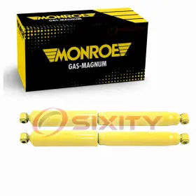 C607 Monroe Shocks & Struts Gas-magnum 18-17 2 Pc Rear Shock Absorbers For 1980-1997 Ford F-350 Spring Xi