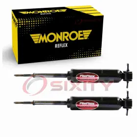 Sx-bwd9 Monroe Shocks & Struts Reflex 2 Pc Front Shock Absorbers For 1981-1994 Dodge B350 Spring My